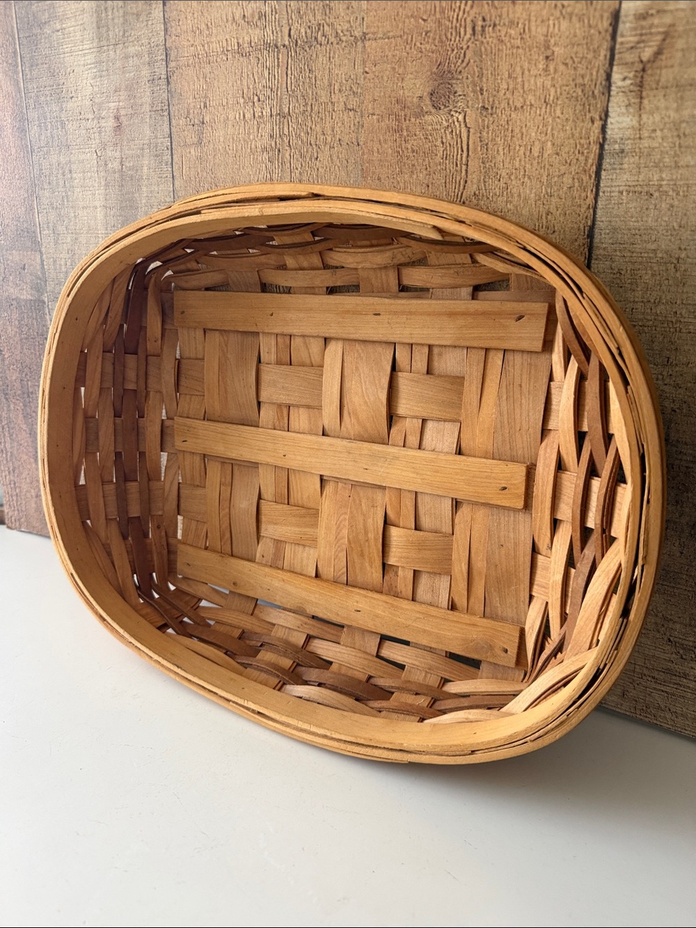 Woven Decorative Basket - Natural Brown